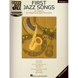 Easy jazz play along - Vol. 1: First jazz songs - Book con CD