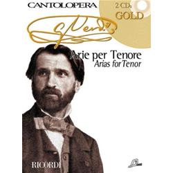 Verdi G. - Arie per Tenore per Voce e Pianoforte serie Gold - 2 CD allegati