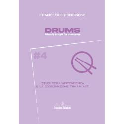 DRUMS: "friendly insights for drummers" volume 4 | Francesco Rondinone