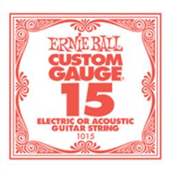 ERNIE BALL Corda singola per chitarra Elettrica/Acustica .015