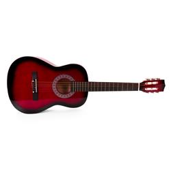 ffalstaff Y34 Chitarra Classica 1/2 (86,36 cm) Amatoriale (Rosso)