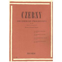 100 Esercizi progressivi - Op. 139 per Pianoforte | Czerny C. 