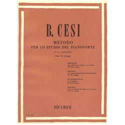 Metodo per lo studio del pianoforte, Arpeggi - Cesi B.