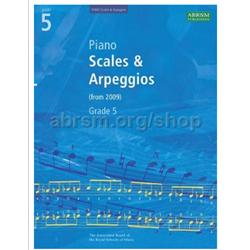 Piano scale & arpeggios - Livello 5°