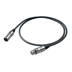 PROEL Cavo XLR Femmina - XLR Maschio 3 mt.