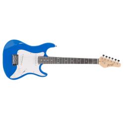 ffalstaff Chitarra Elettrica da 36'' tipo Stratocaster (Blu)