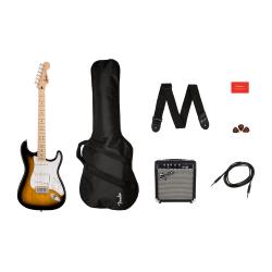 FENDER Squier Sonic Stratocaster - Strat Pack Black (Chitarra + Ampli + Accessori)