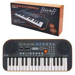 Tastiere Scolastiche ffalstaff Mini Tastiera Elettronica - Uso Melodica  Portatile 37 Tasti con Microfono, Sequencer, Diversi Tipi di Alimentazione,  con Cavo Micro-USB Incluso e E-book Suona la Tastiera