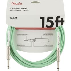 FENDER Cavo Jack-Jack serie Original Surf Green (4.5 Metri)